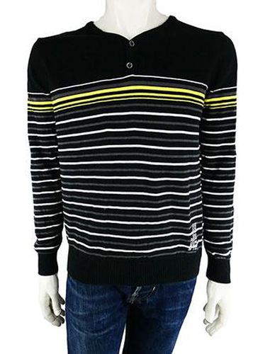 Pull manches longues---Jaune-M-Masculin - gemo - Modalova