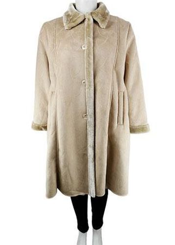 Manteau ---Beige-50 - XXL-Fminin - bleu bonheur - Modalova