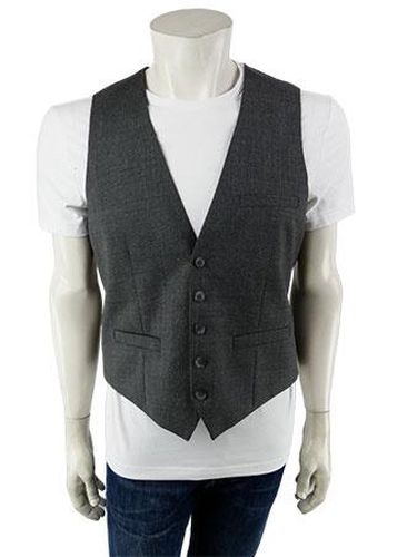 Gilet sans manches---Gris-M-Masculin - devred - Modalova