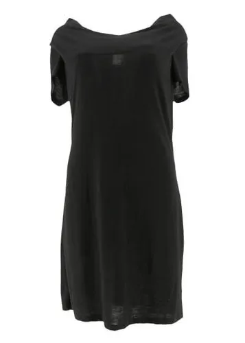 Robe manches courtes---Noir-38 - M-Fminin - in extenso - Modalova