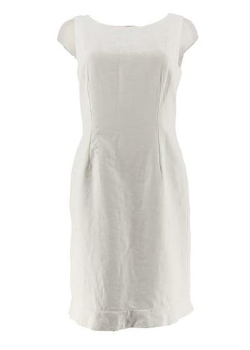 Robe sans manches ---Blanc-40 - M-Fminin - bleu 123 - Modalova