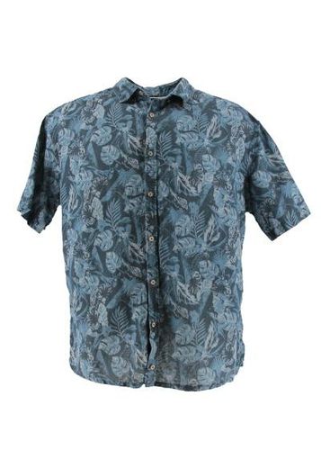 Chemise imprime---Bleu-4XL-Masculin - kiabi - Modalova