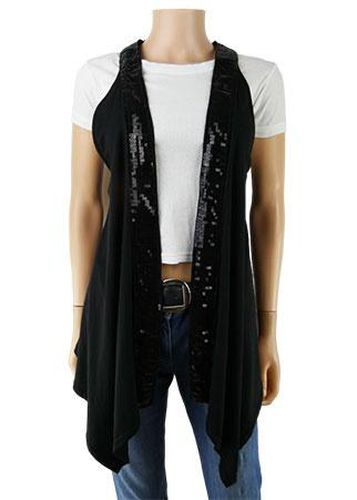 Gilet sans manches ---Noir-34 - S-Fminin - bral - Modalova