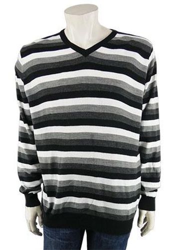 Pull fin manches longues ---Blanc-XL-Masculin - cargo - Modalova