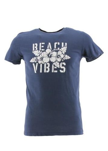 T-shirt manches courtes ---Bleu fonc-S-Masculin - la halle - Modalova