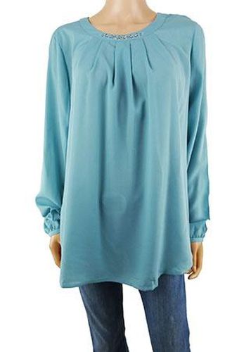 Blouse manches longues ---Vert-42 - L-Fminin - basler - Modalova