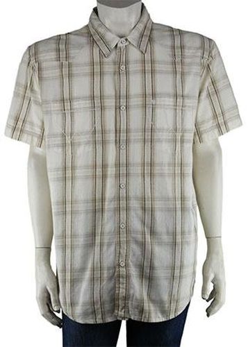 Chemise manches courtes---Beige-XL-Masculin - wrangler - Modalova