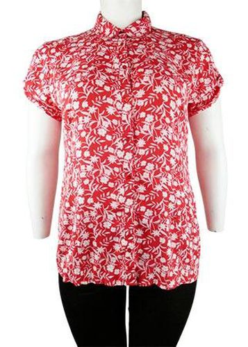 Chemisier  motif floral ---Blanc-48 - XL-Fminin - gemo - Modalova