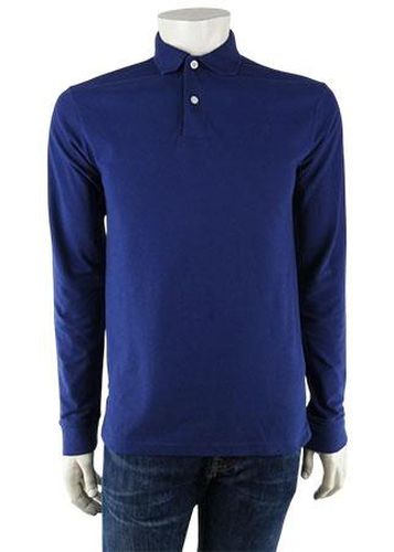 Polo manches longues ---Bleu fonc-S-Masculin - decathlon - Modalova