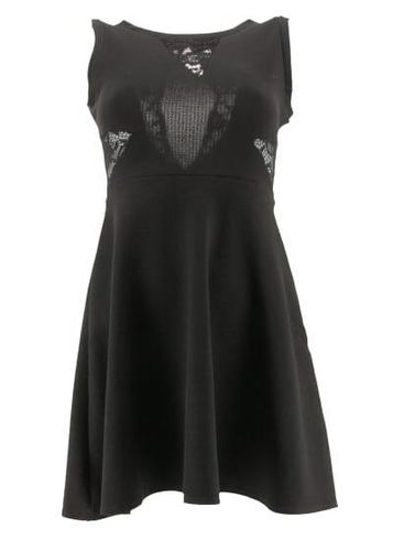 Robe sans manches---Noir-36 - S-Fminin - jennyfer - Modalova