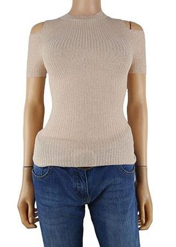 Pull manches courtes ---Beige-32 - XS-Fminin - jennyfer - Modalova