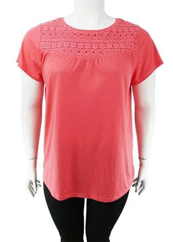 Top manches courtes---Rose-50 - XXL-Fminin - in extenso - Modalova