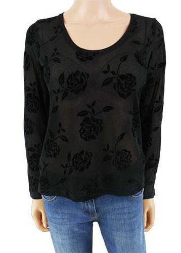 Top manches longues ---Noir-44 - L-Fminin - burton - Modalova