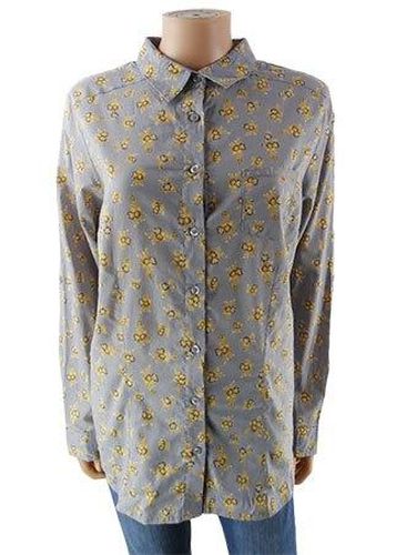 Chemise manches longues---Jaune-44 - L-Fminin - blanche porte - Modalova