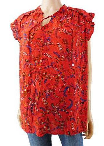 Top sans manches---Rouge-42 - L-Fminin - promod - Modalova