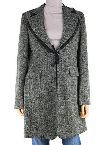 Veste longue---Gris-38 - M-Fminin - m&s - Modalova