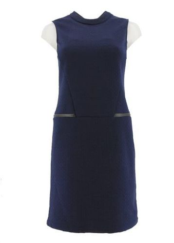 Robe sans manches---Bleu fonc-38 - M-Fminin - camaeu - Modalova