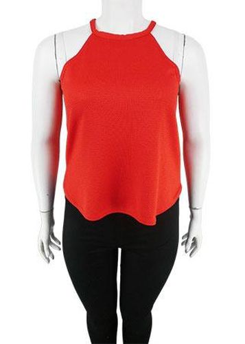 Top sans manches---Rouge-46 - XL-Fminin - atmosphere - Modalova