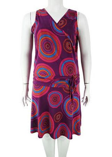 Robe sans manches ---Violet-50 - XXL-Fminin - coline - Modalova