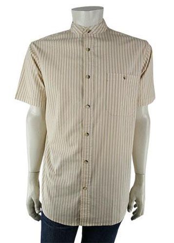 Chemise manches courtes---Beige-L-Masculin - atlas for men - Modalova