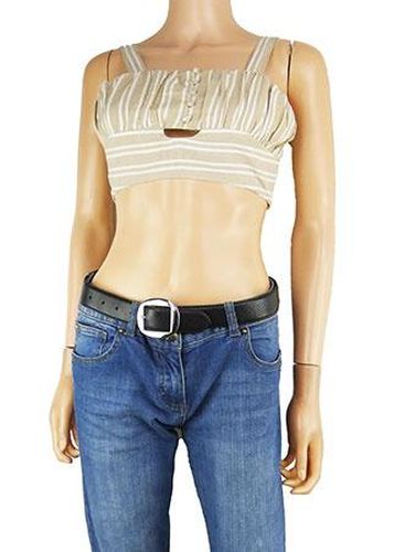 Dbardeur crop-top---Beige-32 - XS-Fminin - kiabi - Modalova