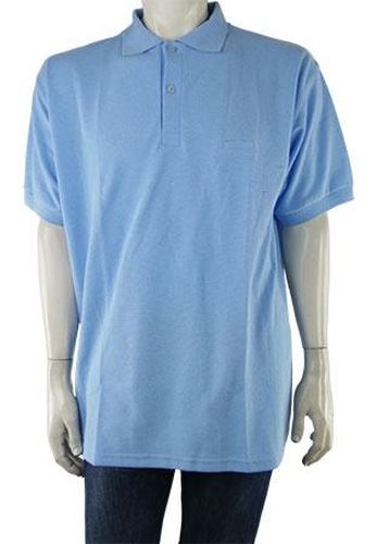 Polo manches courtes ---Bleu-M-Masculin - balsan - Modalova