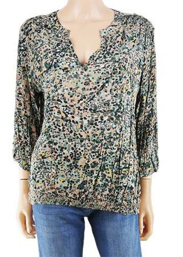 Blouse manches 3/4---Multicolore-44 - L-Fminin - bral - Modalova