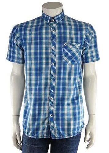 Chemise manches courtes ---Blanc-S-Masculin - c&a - Modalova