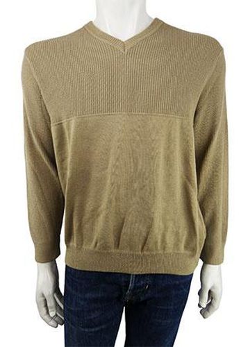 Pull manches longues---Camel-L-Masculin - st michael from marks & spencer - Modalova