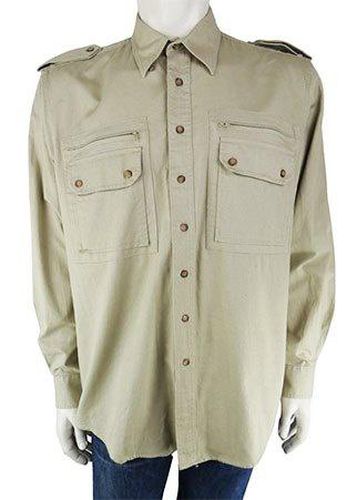 Surchemise manches longues---Beige-L-Masculin - os trachten - Modalova