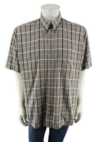 Chemise manches courtes---Gris-XL-Masculin - gianni valli - Modalova