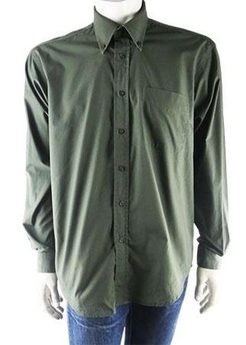 Chemise manches longues ---Vert-L-Masculin - casual - Modalova