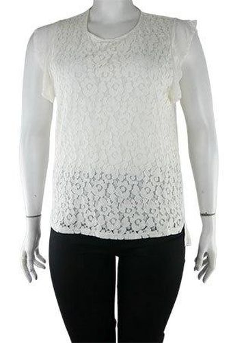 Top sans manches---Blanc-46 - XL-Fminin - tex - Modalova