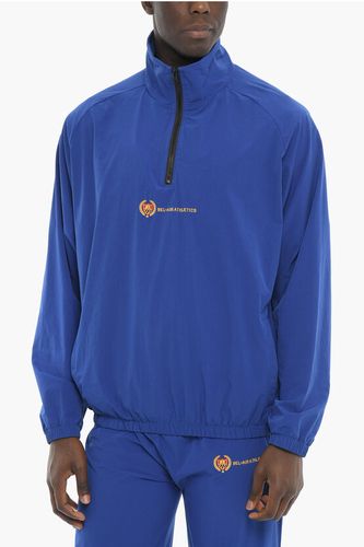 Nylon Windbreaker Jacket with Embroidered Logo size L - Bel Air Athletics - Modalova