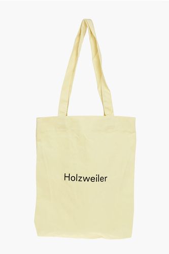 Canvas ZIPPO Tote Bag with Lettering Logo size Unica - Holzweiler - Modalova