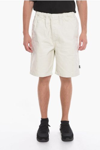 Cotton Twill Shorts with Drawstring Waist size S - Stussy - Modalova