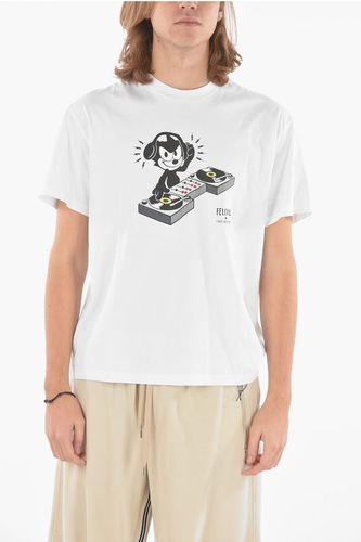 Crewneck DJ.FELIX T-shirt with Print size L - Neil Barrett - Modalova