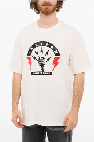 Crewneck Printed SPORTS RADIO Short Sleeved T-shirt size S - Just Don - Modalova