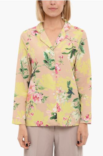 Floral Print Long Sleeved Shirt size S - Maison Lejaby - Modalova
