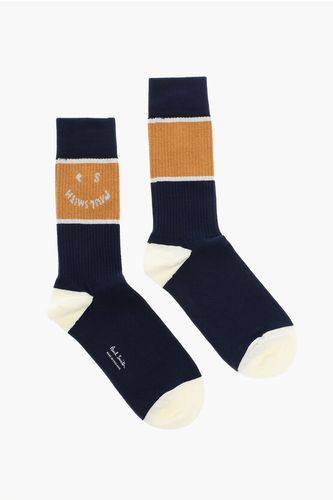 HAPPY Long Socks with Logo size Unica - Paul Smith - Modalova