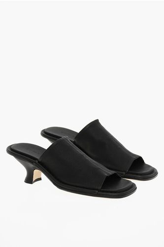 Leather FRANKIE Mules Heel 6 cm size 36 - By Far - Modalova