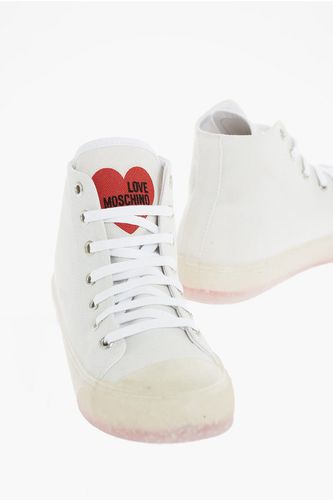 LOVE Fabric ECO30 Sneakers size 41 - Moschino - Modalova