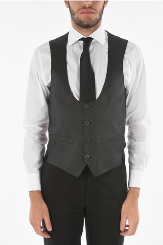 Pin Point Silk CEREMONY ACADEMY Vest size 48 - Corneliani - Modalova