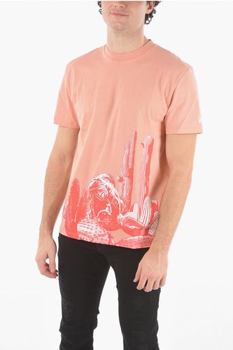 Printed Slim Fit CACTUS T-Shirt size L - Neil Barrett - Modalova