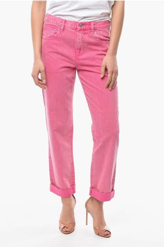 Straight-leg Denims with Medium-waist and Delavé Effect 19cm size 27 - Michael Kors - Modalova