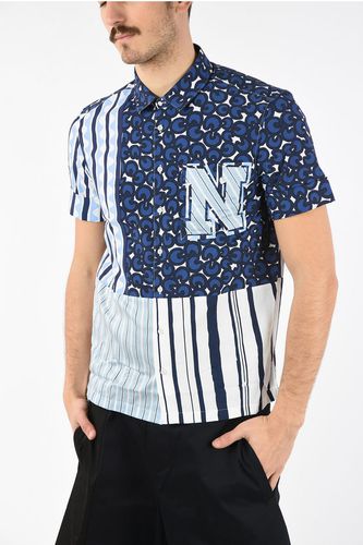 Striped Shirt with Spread Collar size Xl - Neil Barrett - Modalova