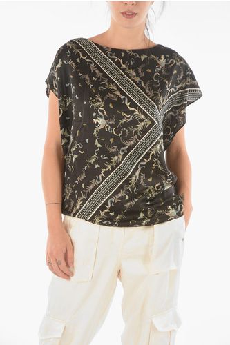 Satin KALI T-shirt with Floral Print size 38 - AllSaints - Modalova