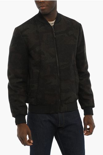 Wool Blend Reversible CRUISER Bomber size L - Woolrich - Modalova