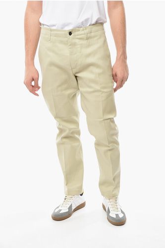 Pockets Chino Pants with Constrasting-Button size 38 - Department 5 - Modalova
