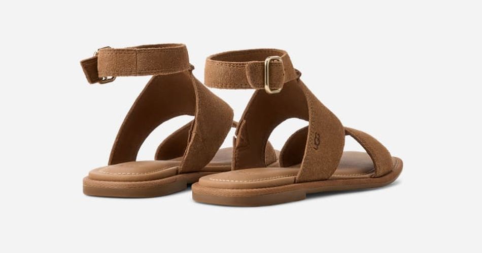 Delray in Brown, Taille 38.5, Daim - Ugg - Modalova